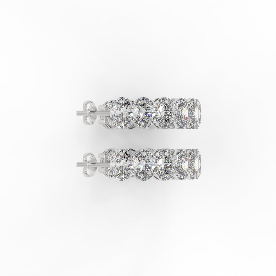 Oval Grandeur Hoops