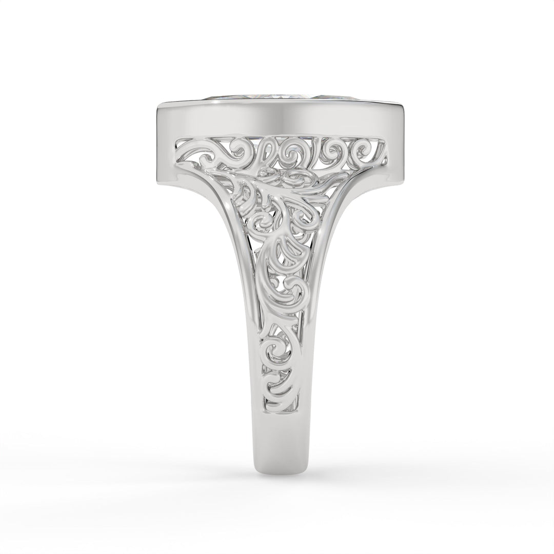 Antique Crest Marquise