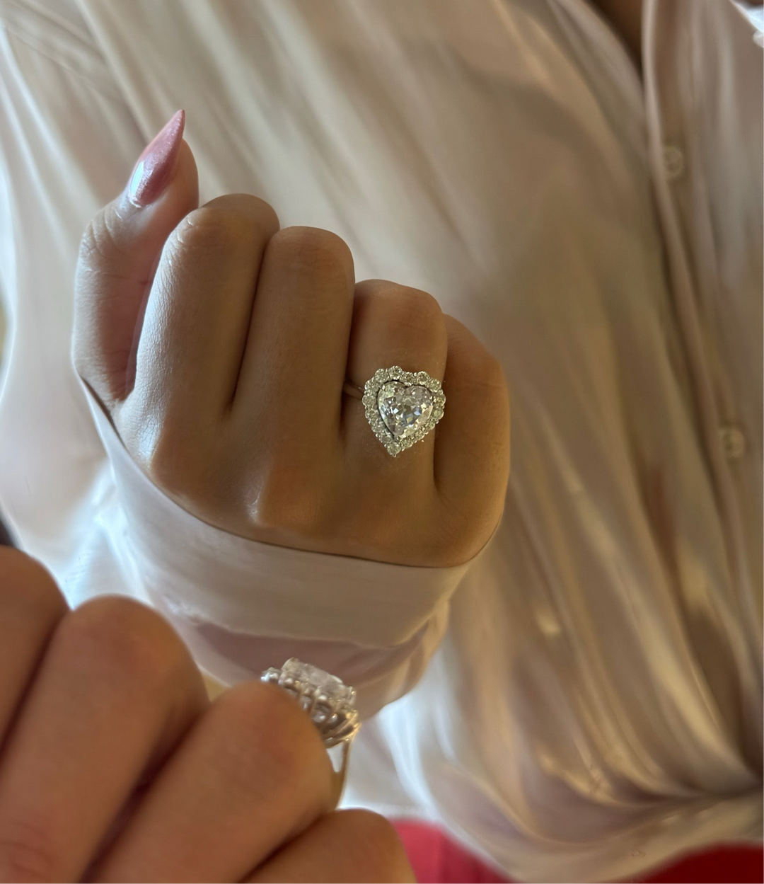 Diamond Dust Halo Heart