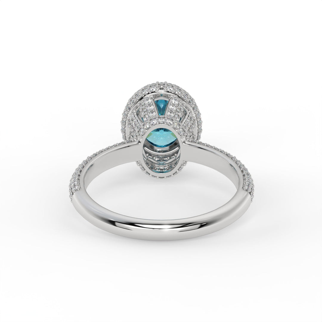 Elara Oval Bleu
