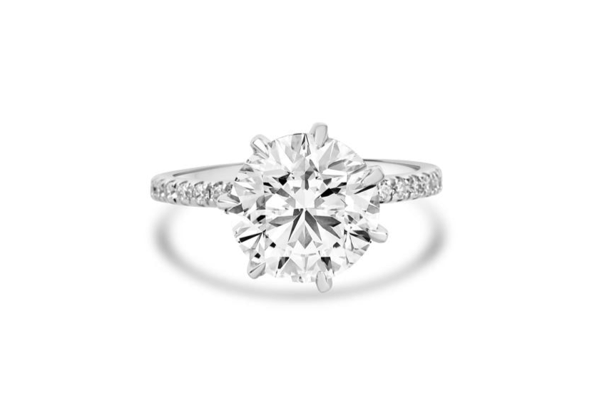 Round Halo Solitaire