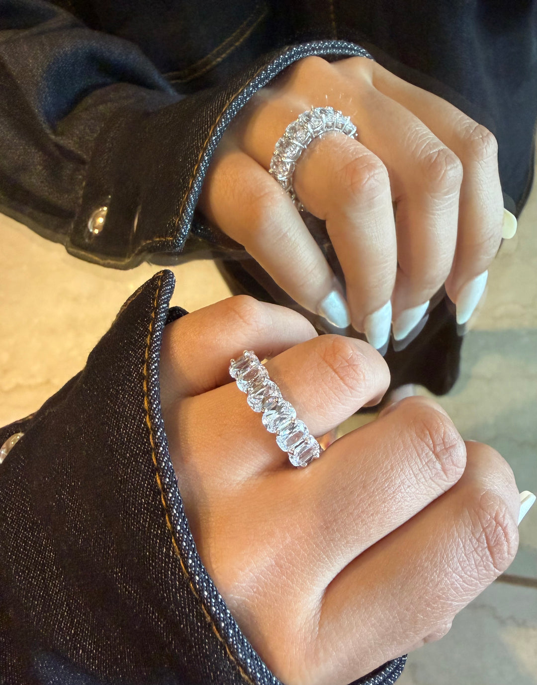 Eternity Regalia Ivory Cushion