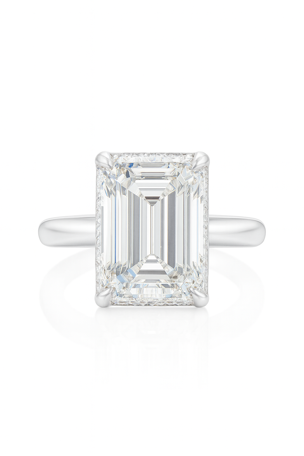 Emerald Cut Solitaire