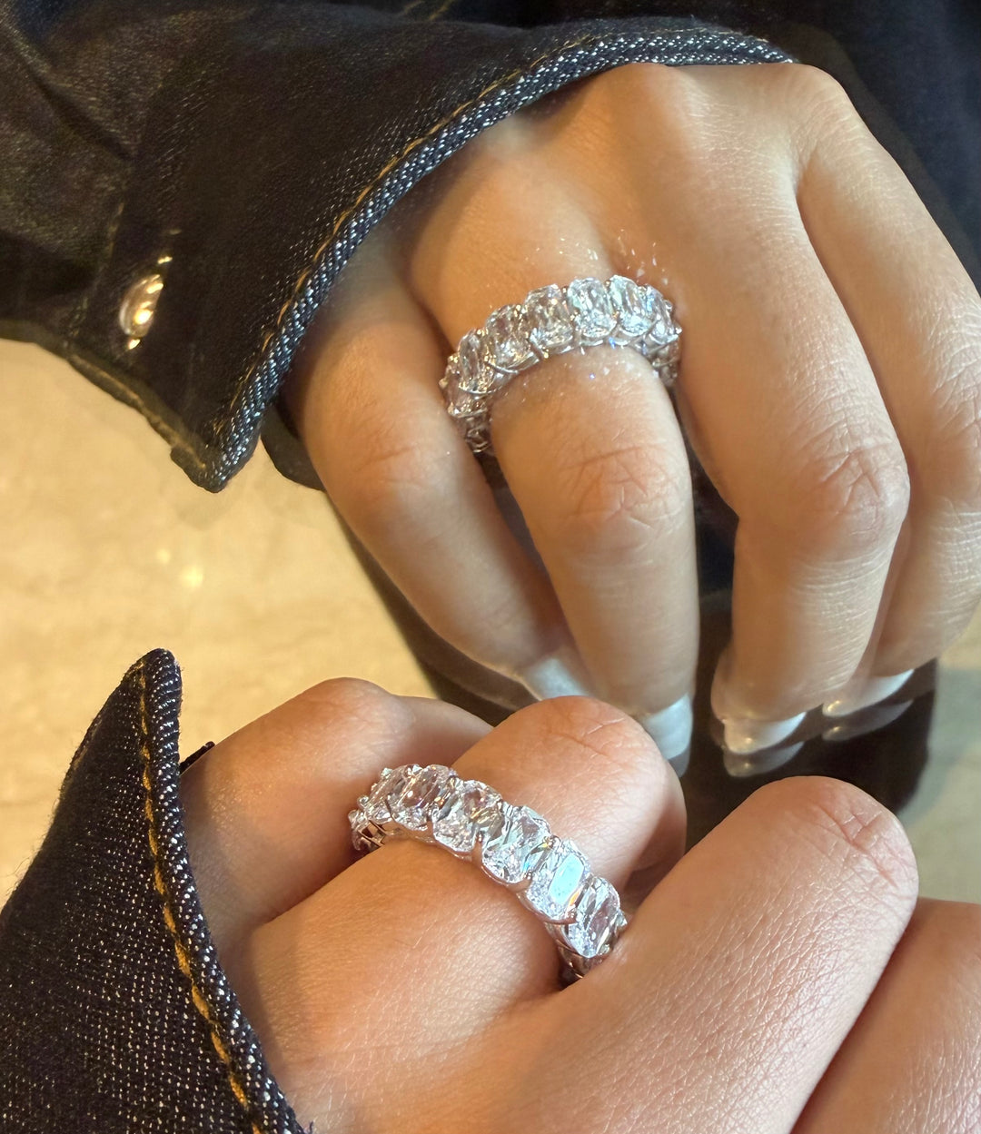 Eternity Regalia Ivory Cushion