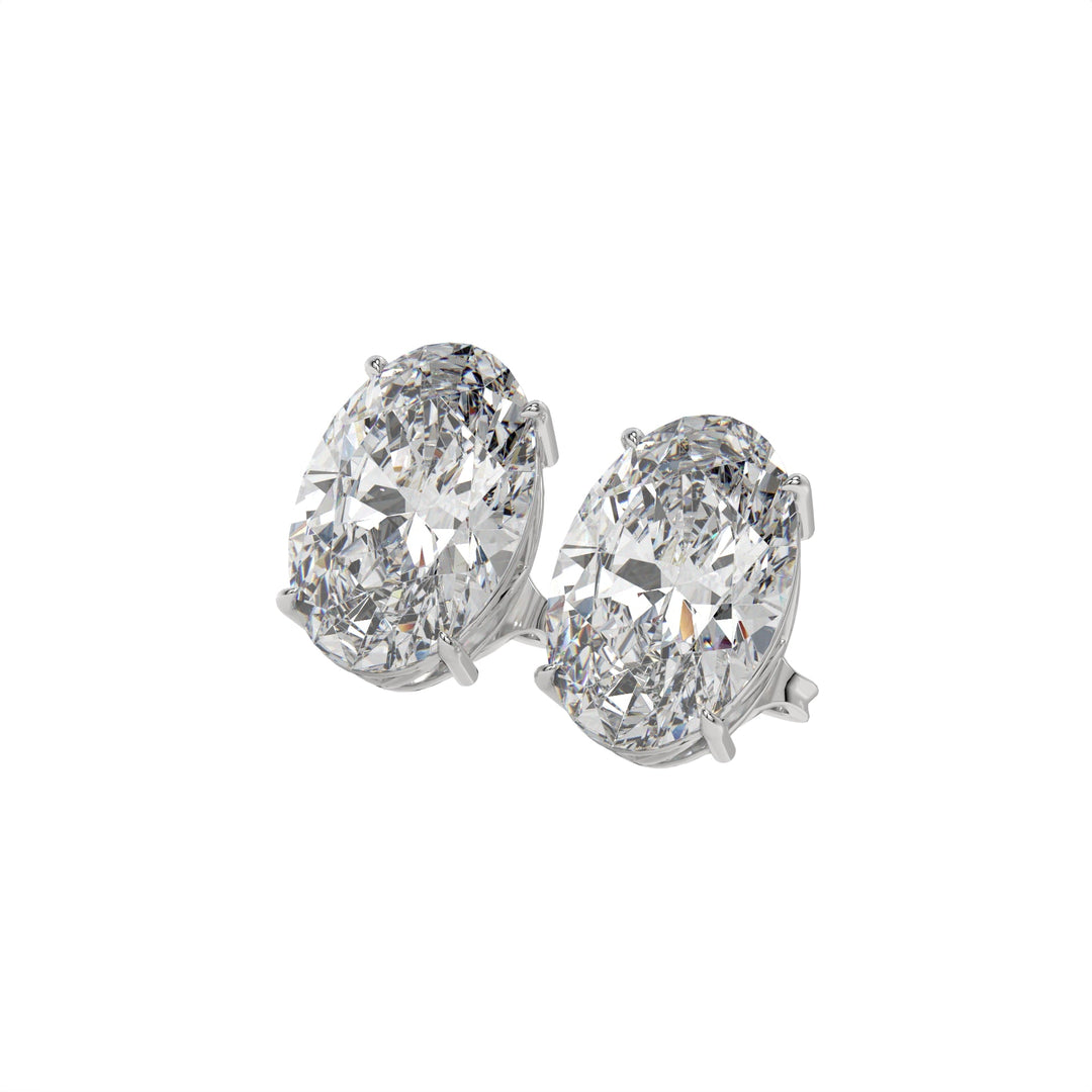 The Elongated Oval Studs