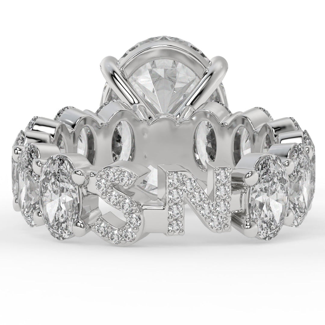 Bespoke Initials Endlessly Yours Oval