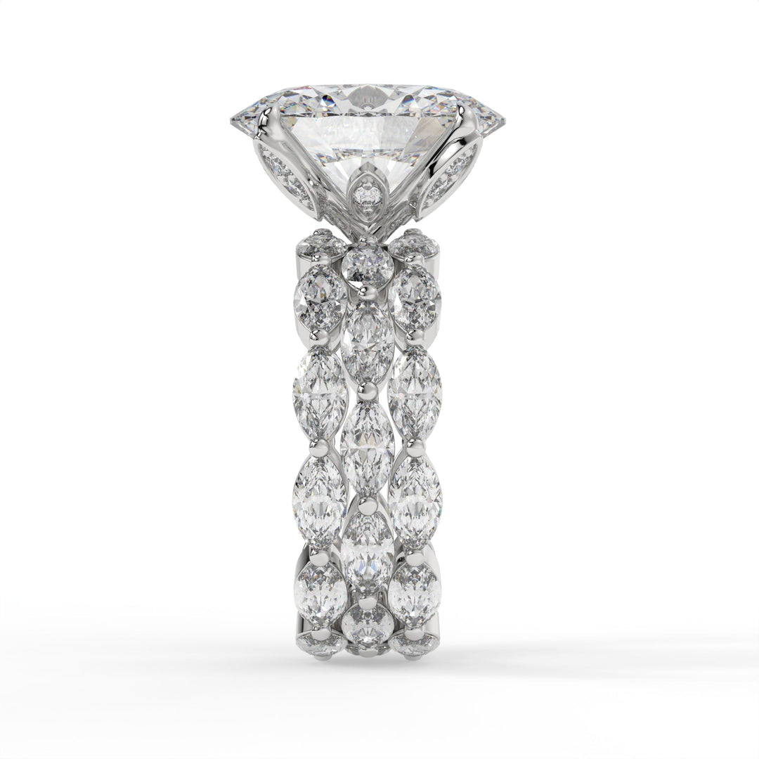 Oval Infinity Floral Stack