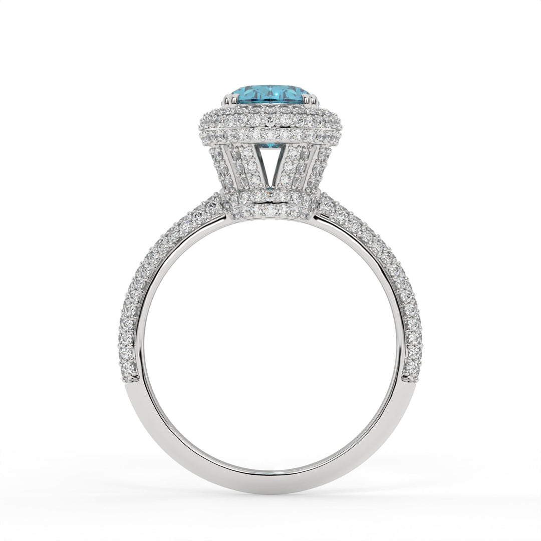 Elara Oval Bleu